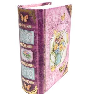 Punch Studio Jasmine Scented 4 oz Soap in Belle Jardiniere Book Box (67364)